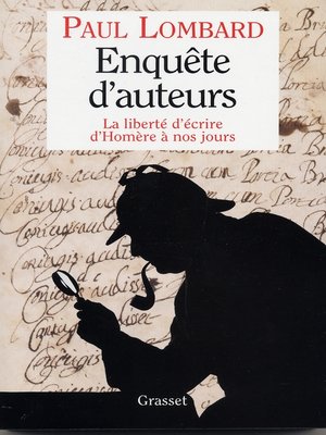 cover image of Enquête d'auteurs